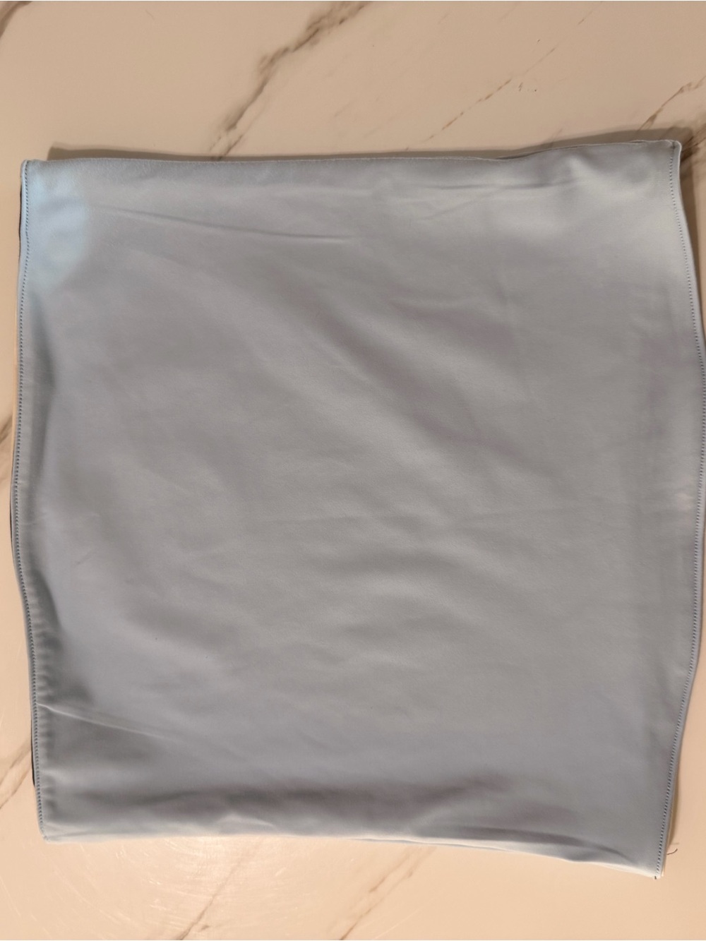 wild fable Light Blue Strapless Crop Tube Top